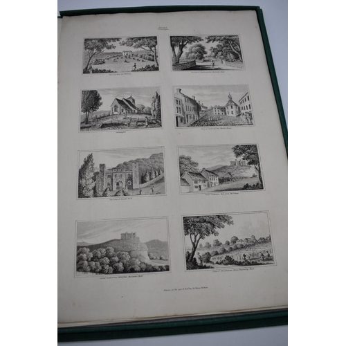 193 - SUSSEX: ROUSE (James): 'Rouse's Scraps of Sussex...' 90 uncoloured aquatints on 16 sheets, loos... 