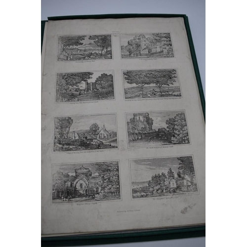 193 - SUSSEX: ROUSE (James): 'Rouse's Scraps of Sussex...' 90 uncoloured aquatints on 16 sheets, loos... 