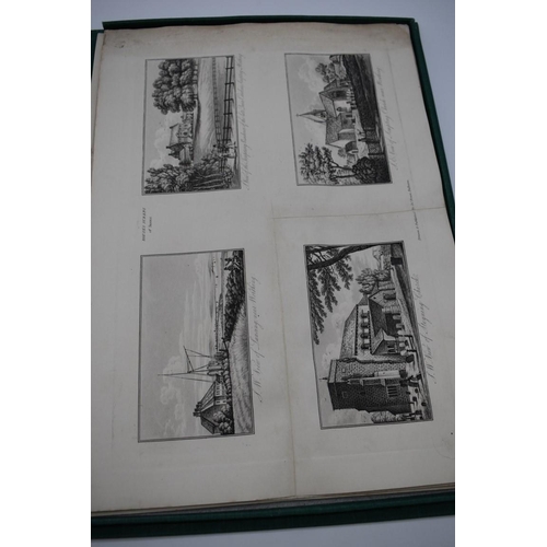 193 - SUSSEX: ROUSE (James): 'Rouse's Scraps of Sussex...' 90 uncoloured aquatints on 16 sheets, loos... 