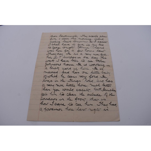 27 - MANUSCRIPTS: a quantity of letters and cut signatures, largely 19th century. (A bundle)... 