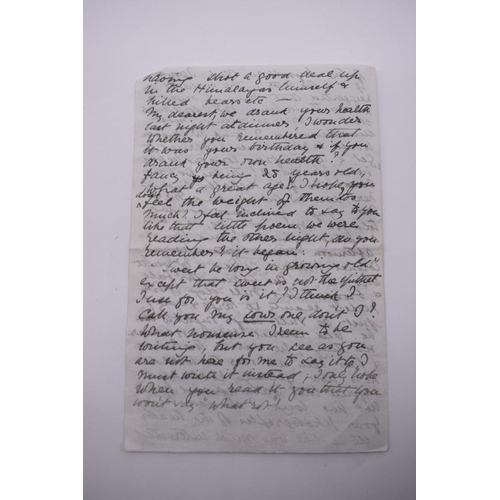 38 - LETTERS AND AUTOGRAPHS: collection of c.18 items, to include 5 line ALS from Gladstone, 10 Down... 