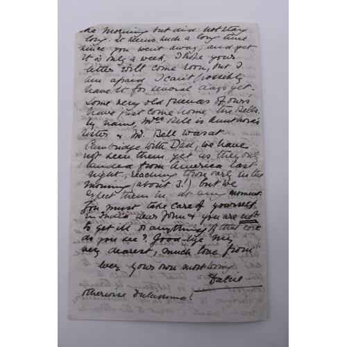 38 - LETTERS AND AUTOGRAPHS: collection of c.18 items, to include 5 line ALS from Gladstone, 10 Down... 