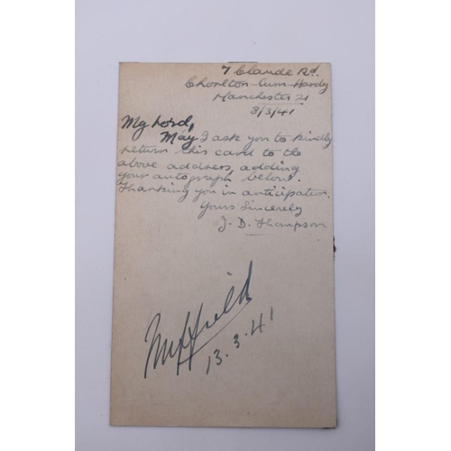 38 - LETTERS AND AUTOGRAPHS: collection of c.18 items, to include 5 line ALS from Gladstone, 10 Down... 