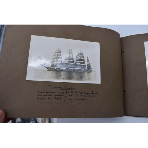 54 - SCILLY ISLES: two early 20thc photographic snapshot albums of the Scilly Isles: together with mid-19... 