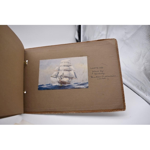 54 - SCILLY ISLES: two early 20thc photographic snapshot albums of the Scilly Isles: together with mid-19... 