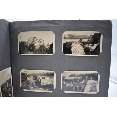 54 - SCILLY ISLES: two early 20thc photographic snapshot albums of the Scilly Isles: together with mid-19... 