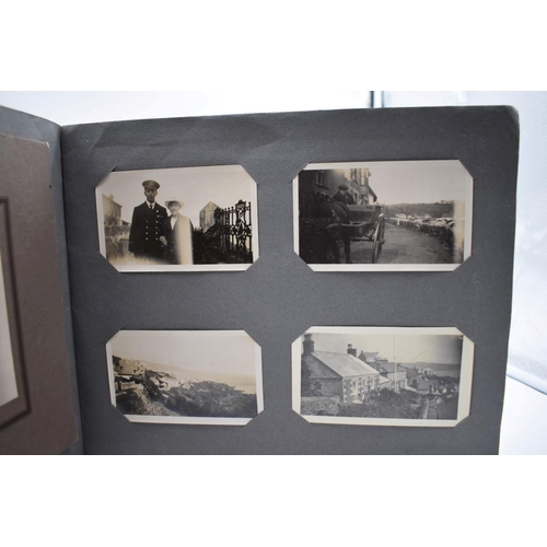 54 - SCILLY ISLES: two early 20thc photographic snapshot albums of the Scilly Isles: together with mid-19... 