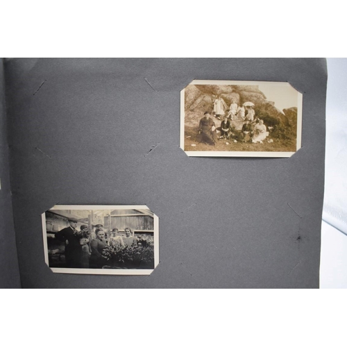 54 - SCILLY ISLES: two early 20thc photographic snapshot albums of the Scilly Isles: together with mid-19... 