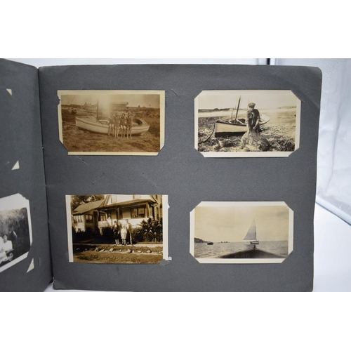 54 - SCILLY ISLES: two early 20thc photographic snapshot albums of the Scilly Isles: together with mid-19... 