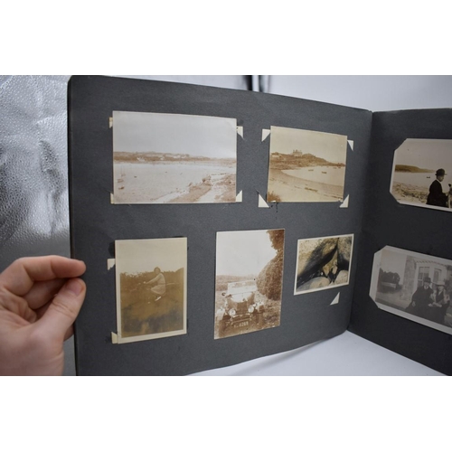 54 - SCILLY ISLES: two early 20thc photographic snapshot albums of the Scilly Isles: together with mid-19... 