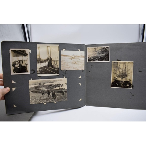 54 - SCILLY ISLES: two early 20thc photographic snapshot albums of the Scilly Isles: together with mid-19... 