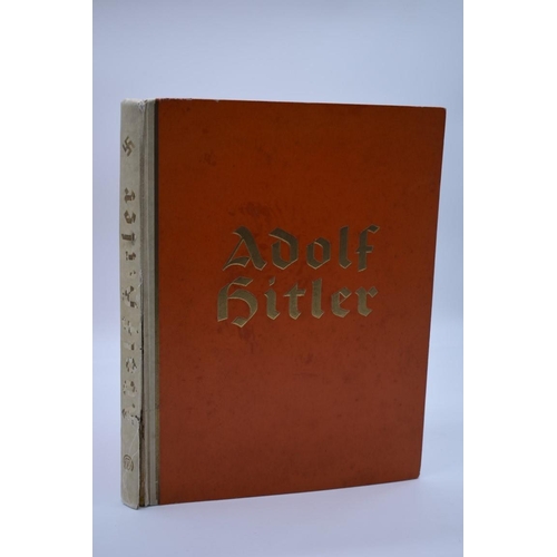 66 - ADOLF HITLER STICKER BOOK: 'Adolf Hitler Bilder Aus Den Laben Des Fuhrers...': Germany, Cigaretten-B... 