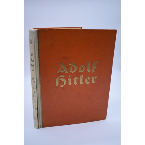 66 - ADOLF HITLER STICKER BOOK: 'Adolf Hitler Bilder Aus Den Laben Des Fuhrers...': Germany, Cigaretten-B... 