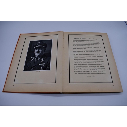 66 - ADOLF HITLER STICKER BOOK: 'Adolf Hitler Bilder Aus Den Laben Des Fuhrers...': Germany, Cigaretten-B... 