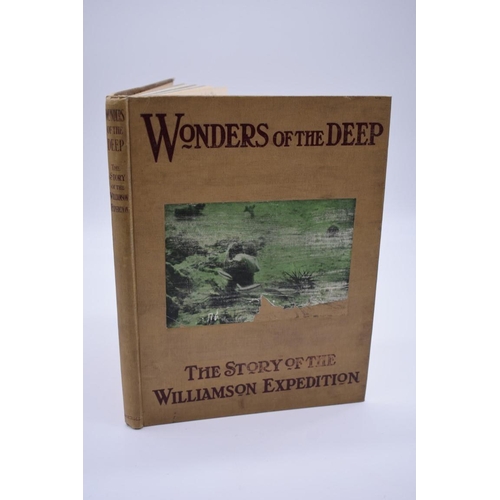 77 - DIVING: ALLEMANDY (Victor): 'Wonders of the Deep...the story of the Williamson submarine expedi... 