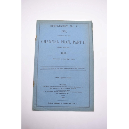84 - MARINE PILOTS: HOBBS (J S): 'The British Channel Pilot, from the Downs to Liverpool; and the Co... 