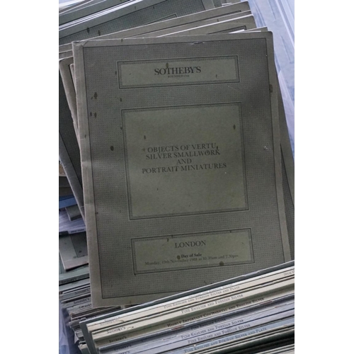 1059 - A quantity of Sotheby's catalogues; to include: examples from the 1970s/80s.Payment must be made in ... 