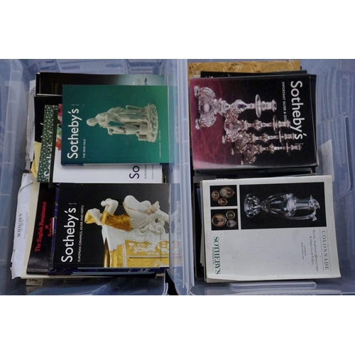 1060 - Five boxes of art reference books, mainly relating to silver.Payment must be made in advance of coll... 