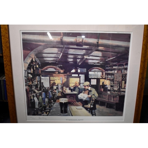 1094 - Peter Curling, 'McCarthys Hotel, Fethard', signed and numbered 219/300, colour print, I.47 x 56cm.... 