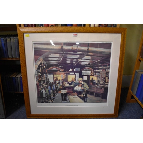 1094 - Peter Curling, 'McCarthys Hotel, Fethard', signed and numbered 219/300, colour print, I.47 x 56cm.... 