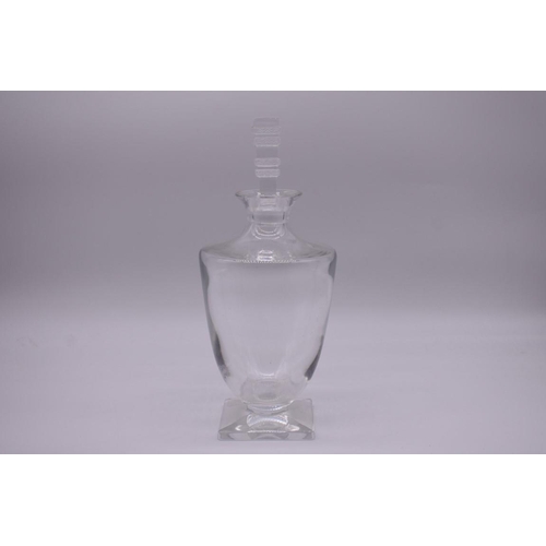 1474 - A Lalique 'Argos' pattern decanter and stopper, 27cm high.