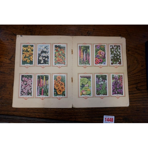 1539 - Six various stamp albums; together with another album of cigarette cards. ... 