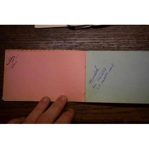 138 - SPORT, AUTOGRAPHS: small format autograph album, mid-20thc, contents full with various autograp... 