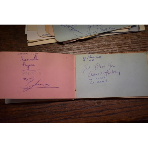 138 - SPORT, AUTOGRAPHS: small format autograph album, mid-20thc, contents full with various autograp... 