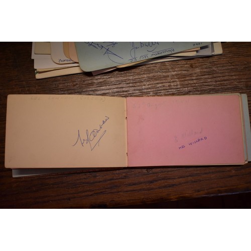 138 - SPORT, AUTOGRAPHS: small format autograph album, mid-20thc, contents full with various autograp... 