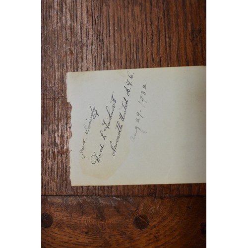 138 - SPORT, AUTOGRAPHS: small format autograph album, mid-20thc, contents full with various autograp... 