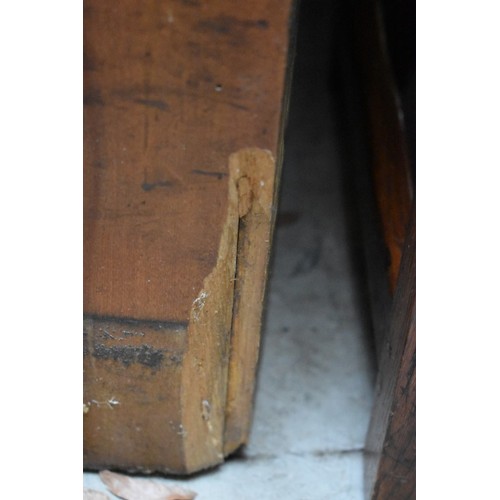 1190 - A late Victorian satin birch open bookcase, 152.5cm wide.