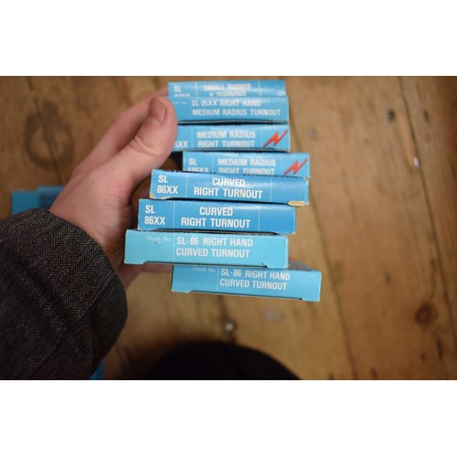 582 - A large quantity of Peco 'OO' gauge track, of various length, some boxed. (qty)