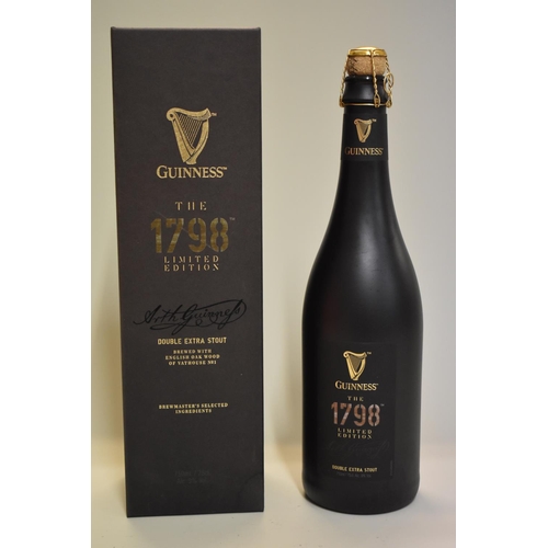 100a - A 75cl bottle of Guinness 1798 Limited Edition Double Extra Stout, in card box. ... 