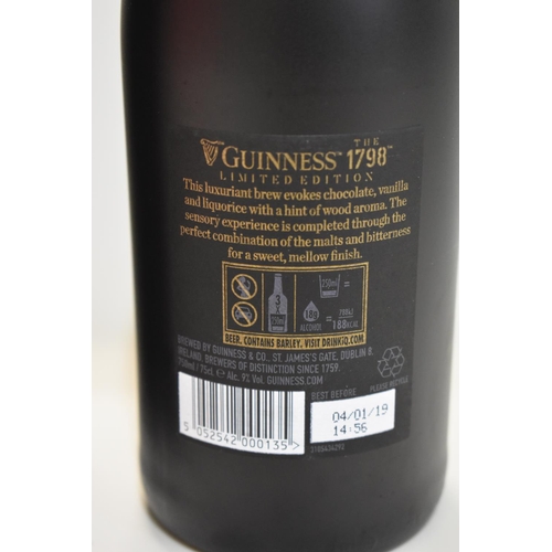 100a - A 75cl bottle of Guinness 1798 Limited Edition Double Extra Stout, in card box. ... 