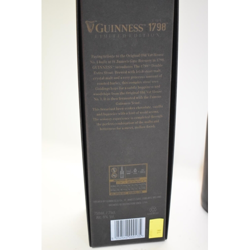 100a - A 75cl bottle of Guinness 1798 Limited Edition Double Extra Stout, in card box. ... 