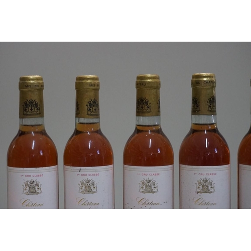 107 - Six 37.5cl bottles of Chateau de Rayne Vigneau, 1990, 1er Cru Sauternes. (6)