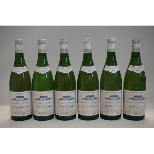 118 - Six 75cl bottles of Sancere, 1993, domaine Vincent Delaporte. (6)