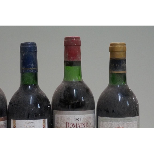 144 - Six 75cl bottles of red Bordeaux, comprising: two Chateau Puycarpin, 1985; two Chateau Le Pradier, 1... 