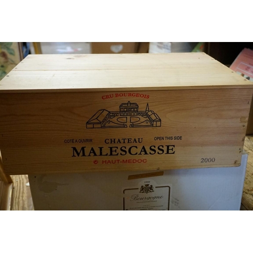 149 - A case of twelve 75cl bottles of Malescasse, 2000, Cru Bourgeois Haut-Medoc, in owc. (12)PLEASE NOTE... 