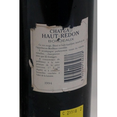 63 - Four 75cl bottles of Bordeaux, comprising: Chateau Lafosse, 1990; Chateau Roc Mignon, 1998; Chateau ... 