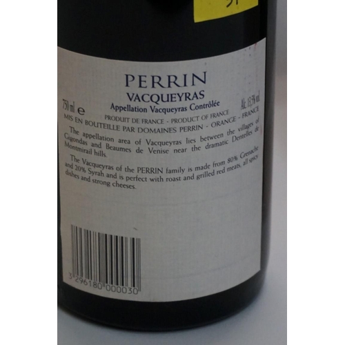 65 - Three 75cl bottles of Vacqueyras, 1998, Domaine Perrin Freres. (3)