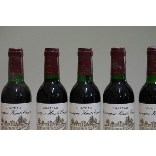 69 - Seven 37.5cl bottles of Chateau Cassagne-Haut-Canon-La-Truffiere, 1989, Canon-Fronsac. (7)... 