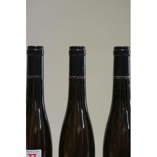 77 - Three 37.5cl bottles of Tokay Pinot Gris Vendanges Tardives, 1989, Jean Schaetzel. (3)... 