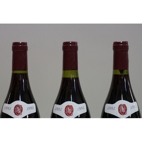 79 - Three 75cl bottles of Santenay-Comme, 1er Cru, 1995, Domaine Adrien Belland. (3)