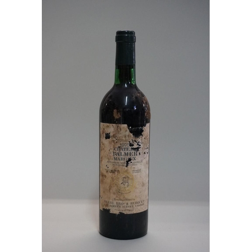 84 - A 75cl bottle of Chateau Palmer, 1975, 3rd Margaux.