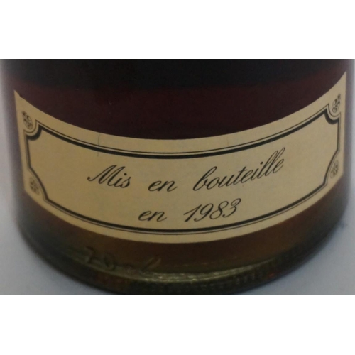 89 - A 70cl bottle of Bas-Armagnac 1973 vintage, Domaine de Martiques.