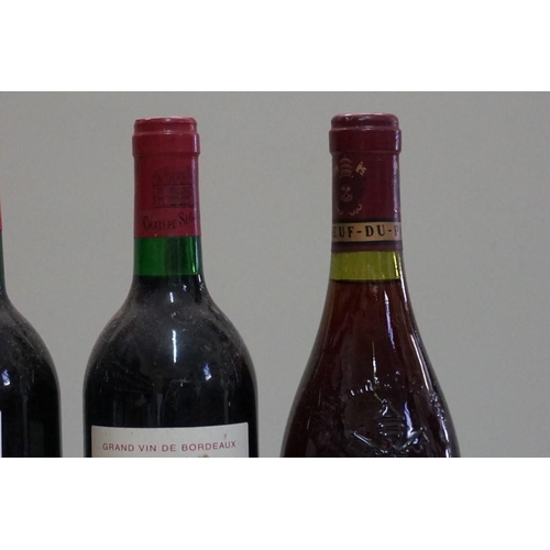 99 - Four 75cl bottles of French red wine, comprising: Chateau Boyd-Cantenac, 1984, Margaux; Chateau Sego... 