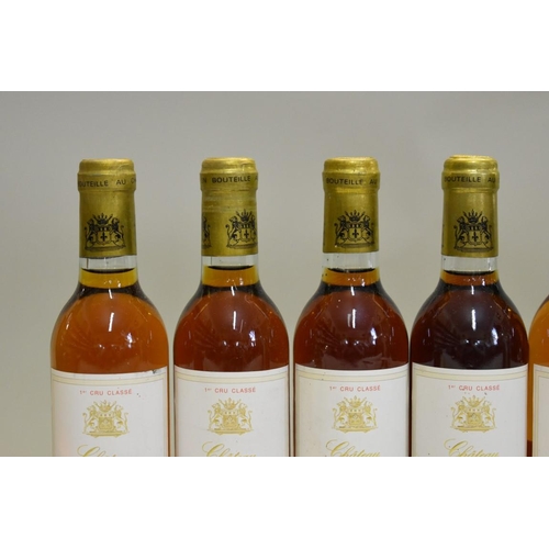 596 - Six 37.5cl bottles of Chateau de Rayne Vigneau 1er Cru, Sauternes, 1990. (6)