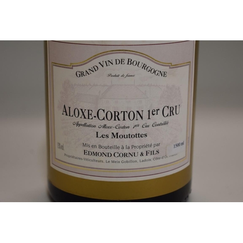 608 - A 150cl magnum bottle of Aloxe Corton 1er Cru Les Moutottes, 1999, Edmond Cornu. (1)... 