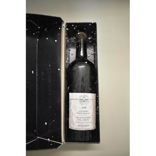 614 - A bottle of White Muscat, 1940, Massandra Collection. (1)